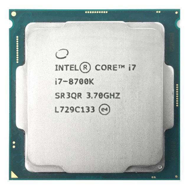 Intel Core i7-8700K, SR3QR, 6 Core Processor, 3.7 - 4.7 GHz, Socket LGA1151, 95W CPU