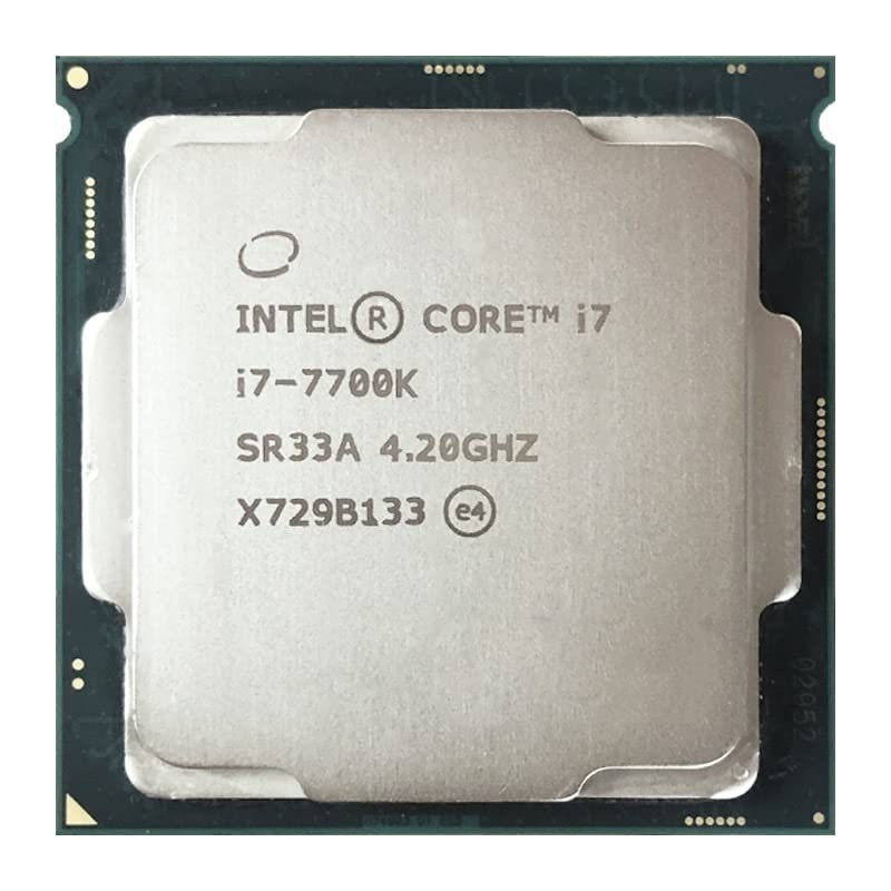 Intel Core i7-7700K, SR33A, 4 Core Processor, 4.2 - 4.5 GHz, Socket LGA1151, 91W CPU