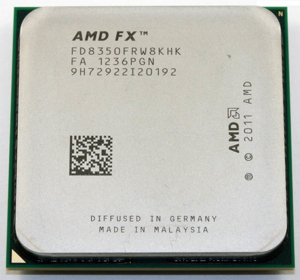 AMD FX-8350, 8 Core Processor, 4.0 - 4.2 GHz, Socket AM3+, 125W CPU